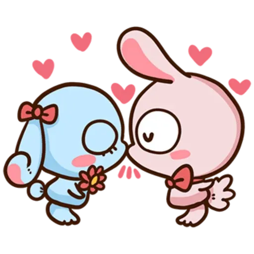 Pink Rabbit 🐇 - Sticker 15