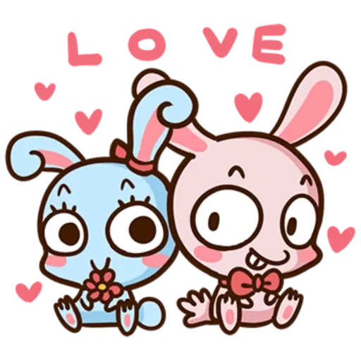 Pink Rabbit 🐇 - Sticker 14