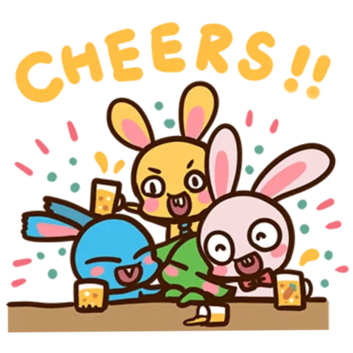 Pink Rabbit 🐇 - Sticker 16