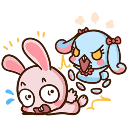 Pink Rabbit 🐇 - Sticker 13