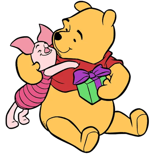 Ursinho Pooh e Piglet - Sticker 19