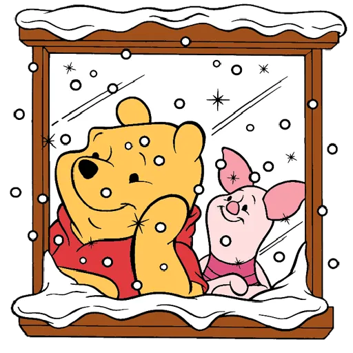 Ursinho Pooh e Piglet - Sticker 22
