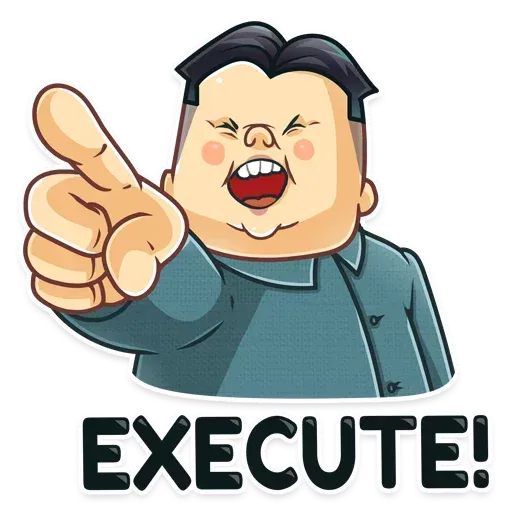 Kim Jong-un - Sticker 10