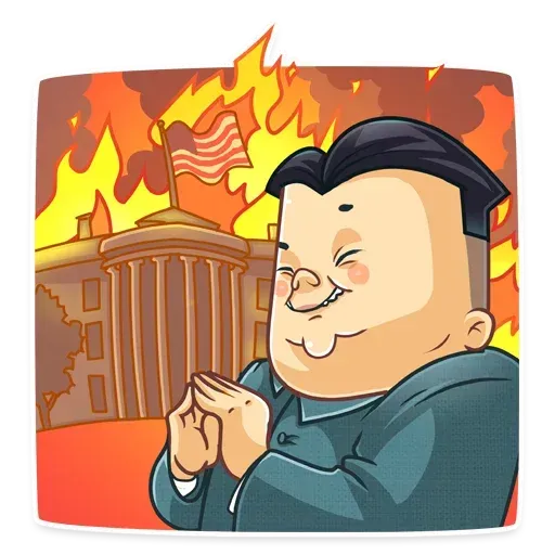 Kim Jong-un - Sticker 11