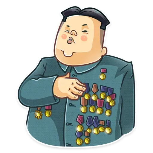 Kim Jong-un - Sticker 28