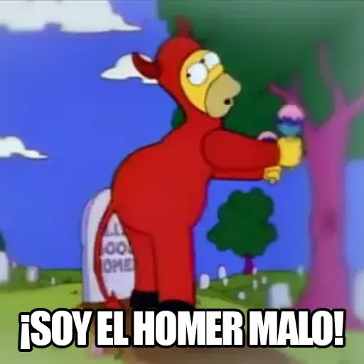 [ES] Simpsons Memes II - Sticker 9