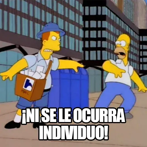 [ES] Simpsons Memes II - Sticker 13