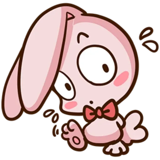 Pink Rabbit 2🐇 - Sticker 9