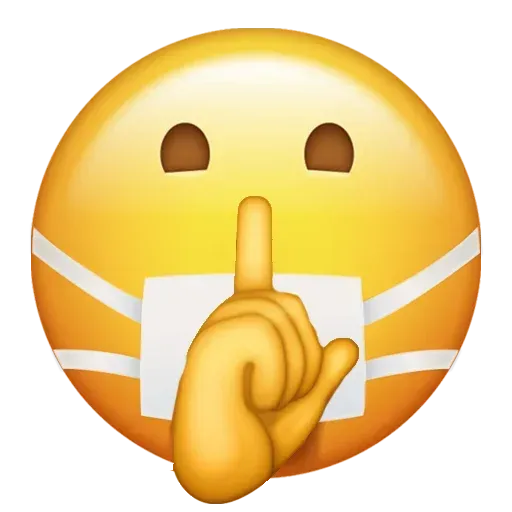 Mask emoji - Sticker 25