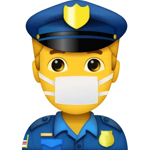 Mask emoji - Sticker 9
