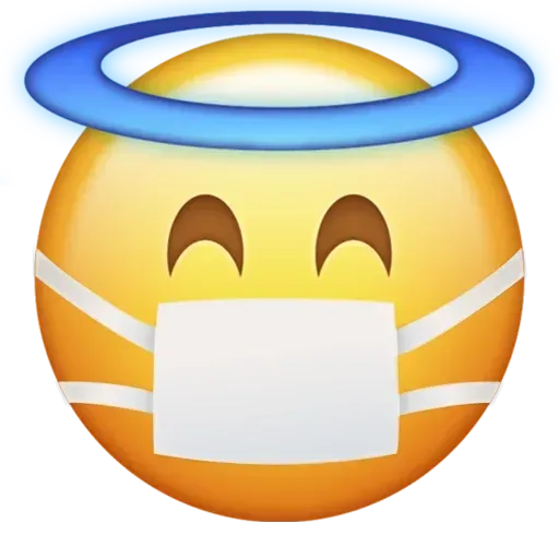 Mask emoji - Sticker 21