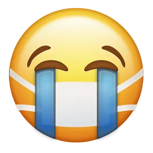 Mask emoji - Sticker 19