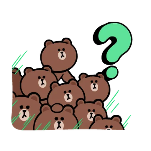 熊大套套 - Sticker 19