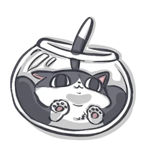 廢貓阿米1 - Sticker 12