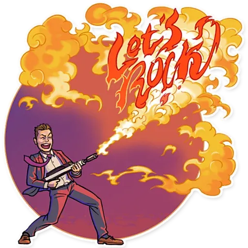 Elon Musk - Sticker 22