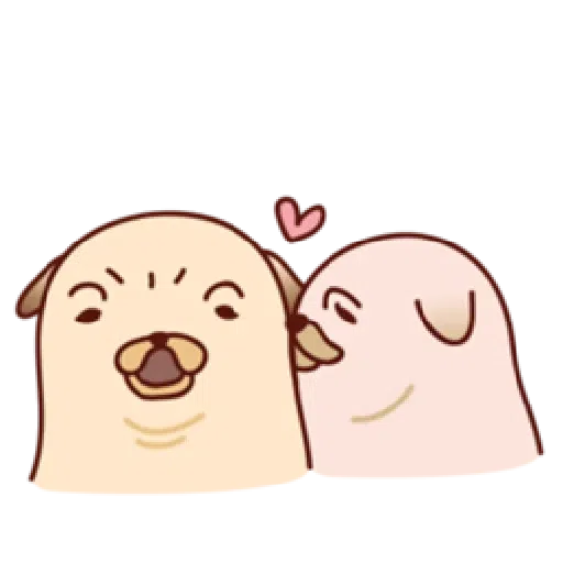 Sundae the Pug - Sticker 14