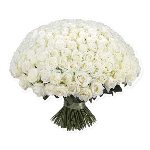White Flowers @ykinanah - Sticker 15