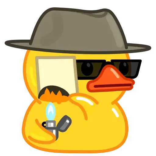 Duck - Sticker 28