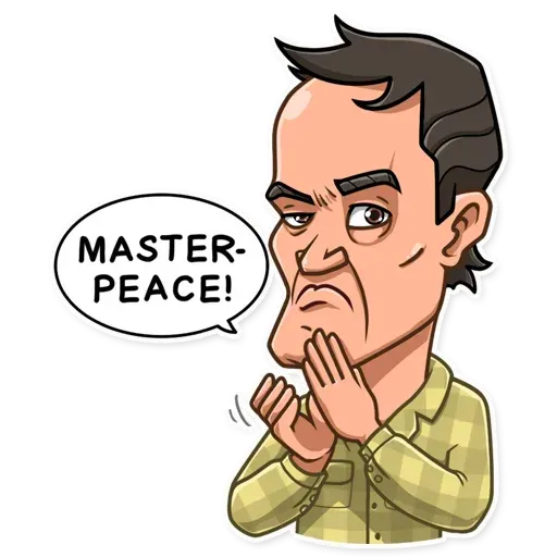 Quentin Tarantino - Sticker 19