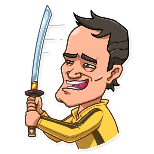 Quentin Tarantino - Sticker 10