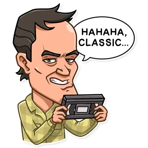 Quentin Tarantino - Sticker 9