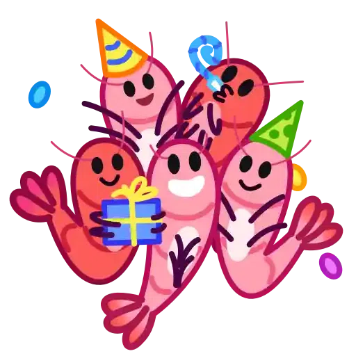 Fresh Shrimp - Sticker 17