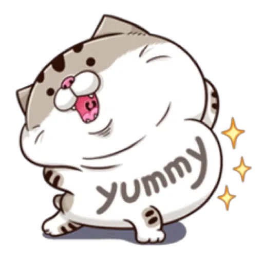 Fat Cat Ami - Sticker 15