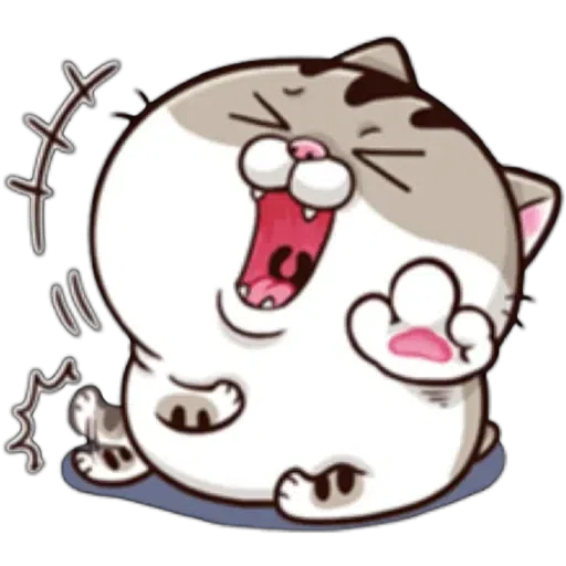 Fat Cat Ami - Sticker 21