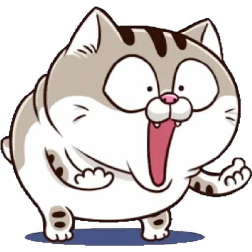 Fat Cat Ami - Sticker 30