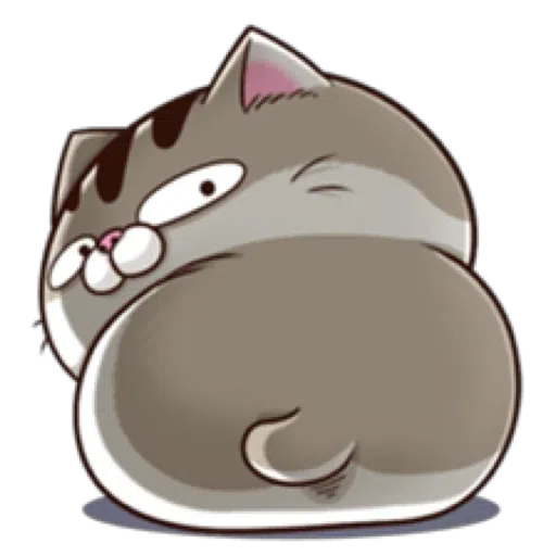 Fat Cat Ami - Sticker 23