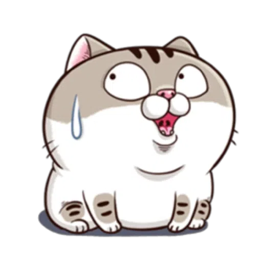 Fat Cat Ami - Sticker 20