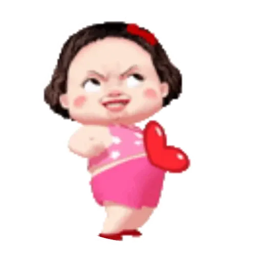 lumyai cute girl  - Sticker 20