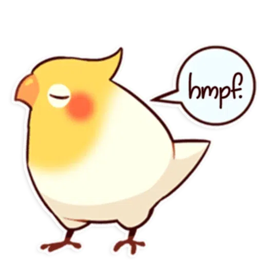 Cockatiels - Sticker 21