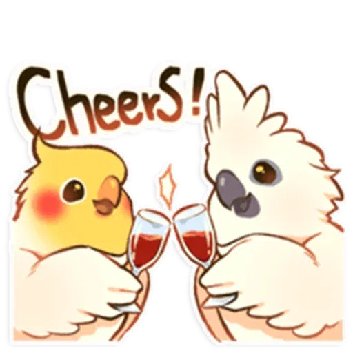 Cockatiels - Sticker 30