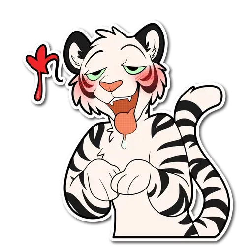 White Tiger - Sticker 19