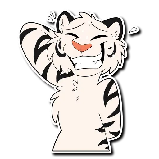 White Tiger - Sticker 15