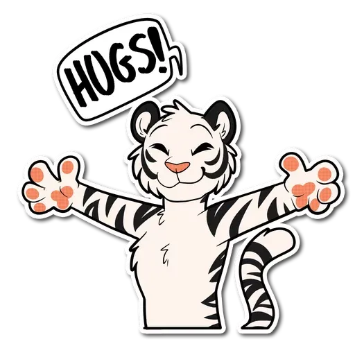 White Tiger - Sticker 18