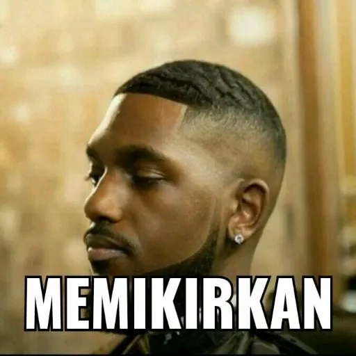 Meme orang hitam - Sticker 15