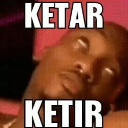 Meme orang hitam - Sticker 14