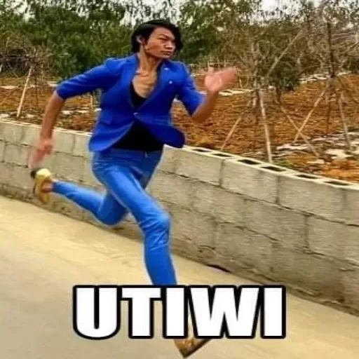 Meme orang hitam - Sticker 12