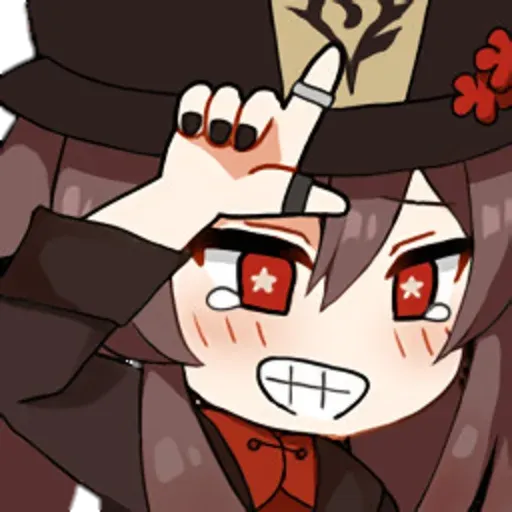 Hu Tao (Marco's Gf) - Sticker 11