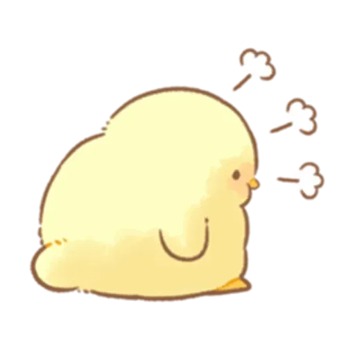 Soft and cute chick 21 - Sticker 24