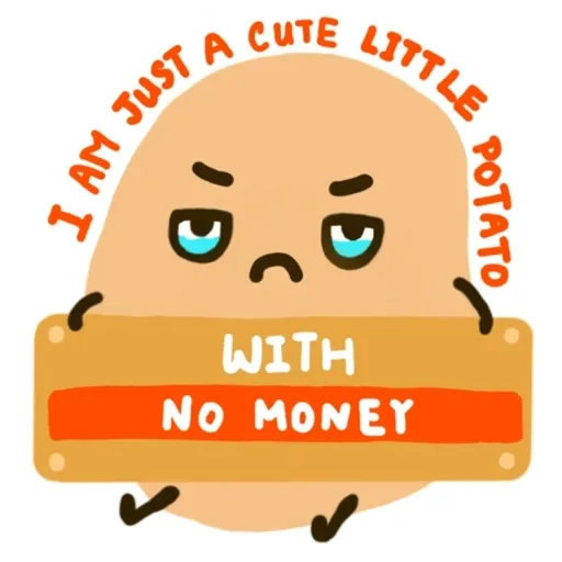 不要逼我 我只是粒小薯🥔😫 - Sticker 9