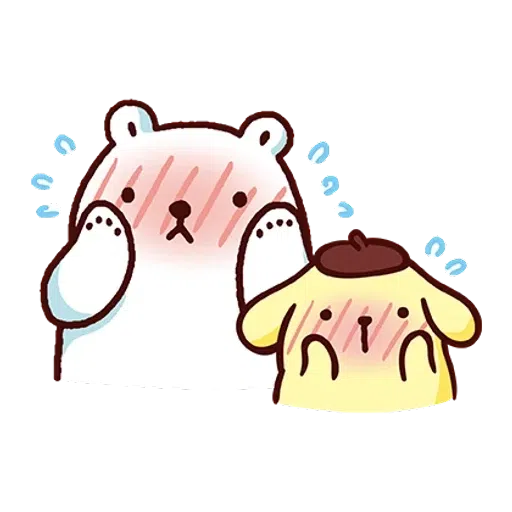 布丁狗×白白日記-2 - Sticker 14