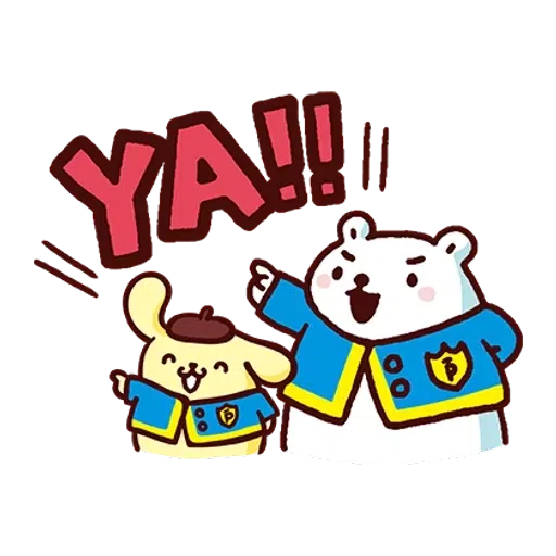 布丁狗×白白日記-2 - Sticker 10