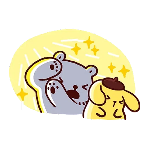 布丁狗×白白日記-2 - Sticker 9