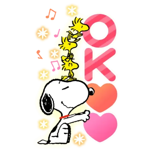 Snoopy 新年大貼圖 (史努比, CNY) - Sticker 18