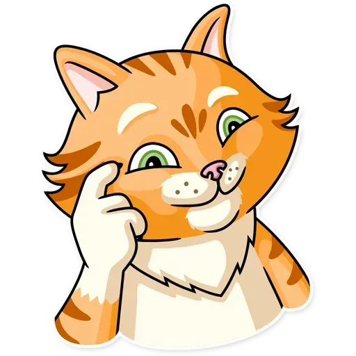 Striped Cat - Sticker 25