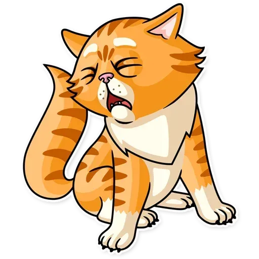 Striped Cat - Sticker 27