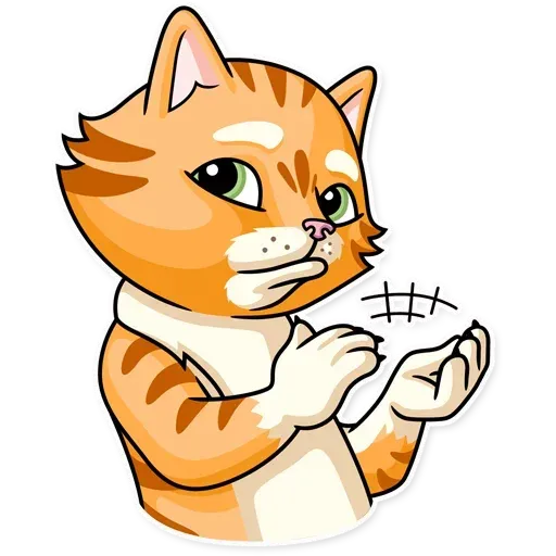 Striped Cat - Sticker 30